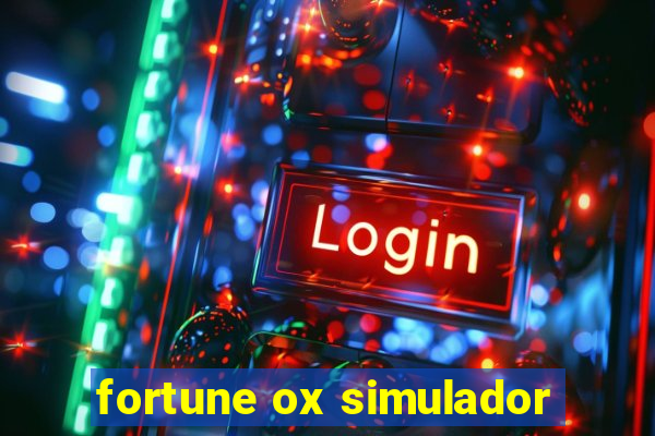 fortune ox simulador